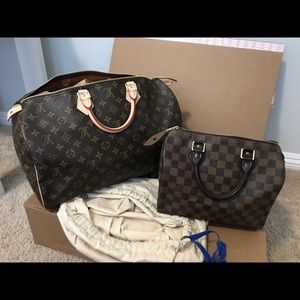 ✨NFS✨Repaired LV Speedy 40 & 25! Posh Finds♥️